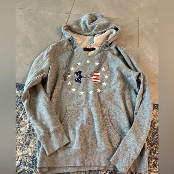 Women’s under armour freedom sweatshirt grey - Picture 4 of 12